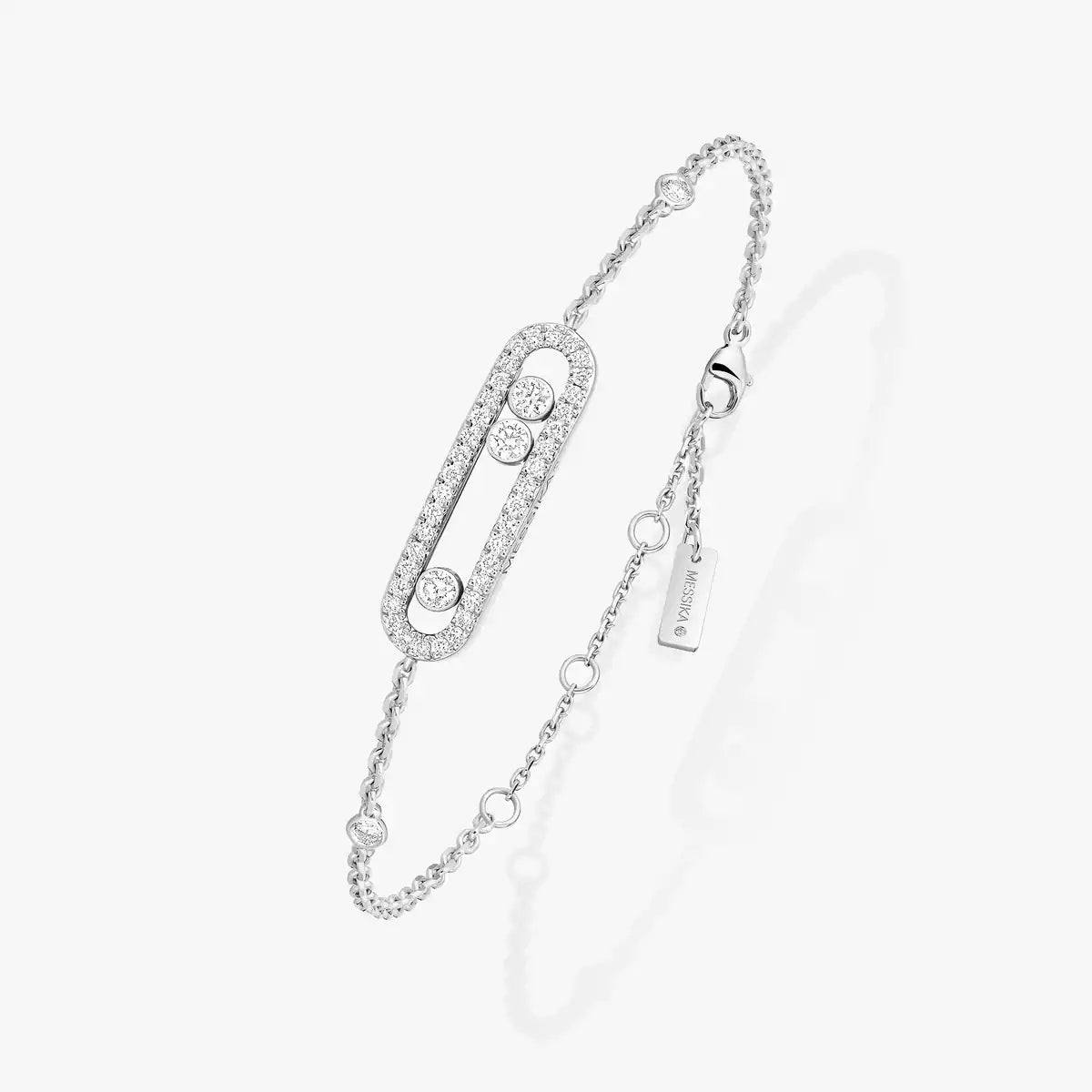 [Shinejoy]Pavé Baby Move Diamond Bracelet