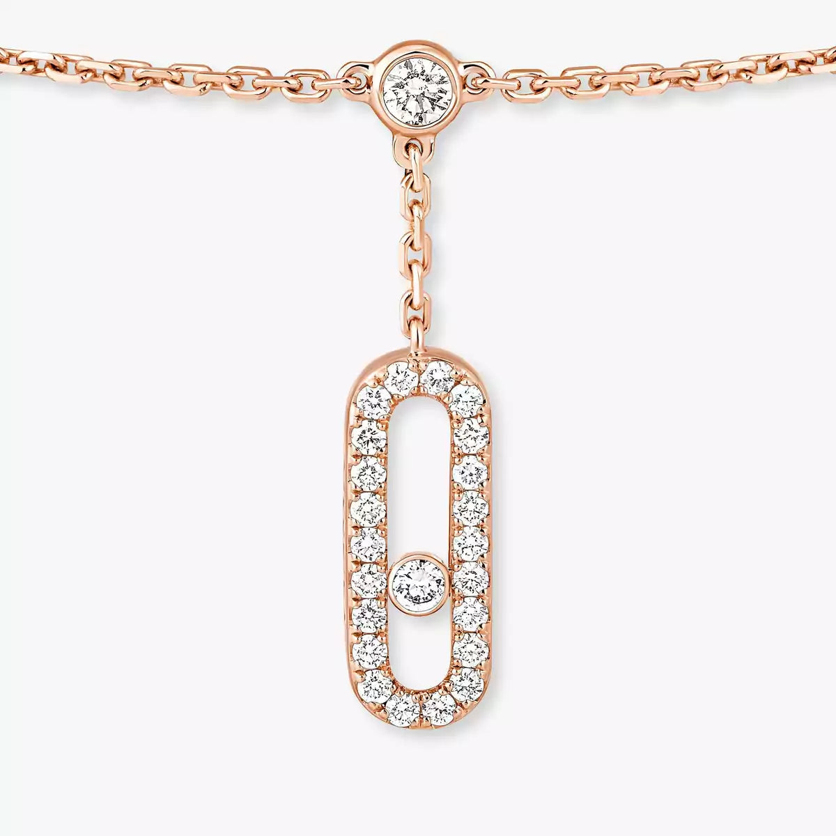 [Shinejoy] Move Uno pavé ankle bracelet