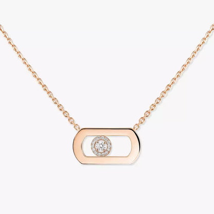[Shinejoy]So Move Diamond Necklace in Gold