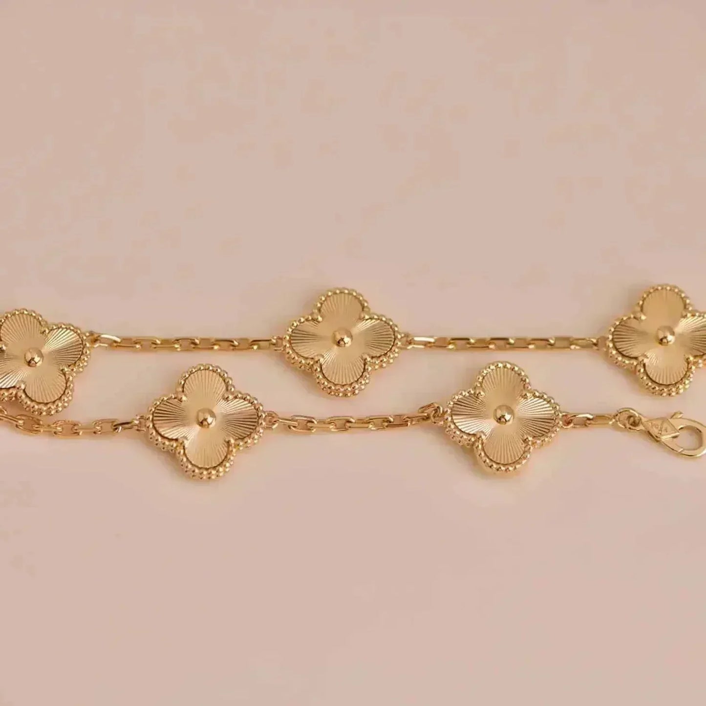[Shinejoy] CLOVER 5 MOTIF LASER BRACELET COLLECTION