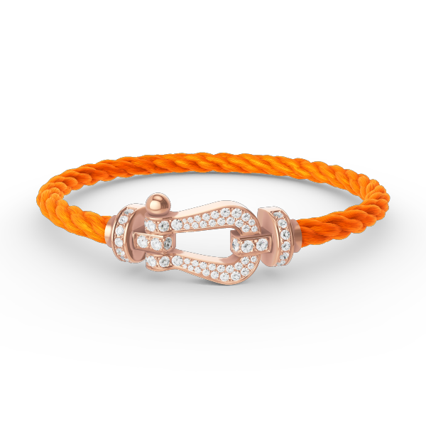 [Shinejoy]FORCE LARGE HORSESHOE FULL DIAMOND BRACELET Shinejoy GOLD
