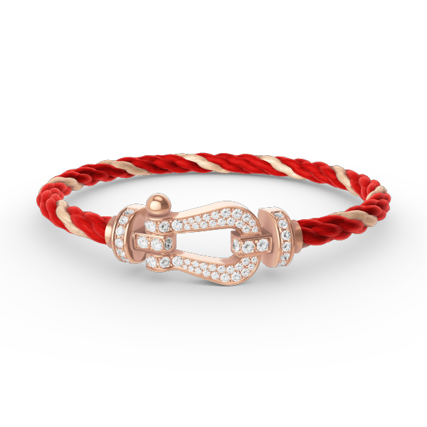 [Shinejoy]FORCE LARGE HORSESHOE FULL DIAMOND BRACELET Shinejoy GOLD