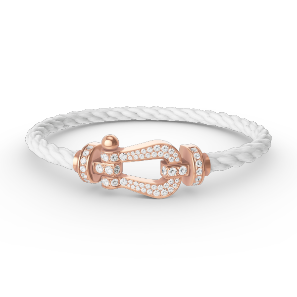 [Shinejoy]FORCE LARGE HORSESHOE FULL DIAMOND BRACELET Shinejoy GOLD