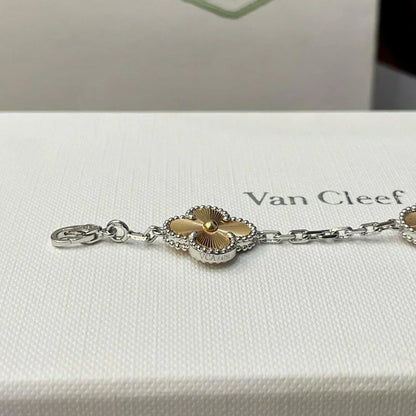 [Shinejoy] CLOVER 5 MOTIF LASER BRACELET COLLECTION