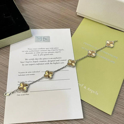 [Shinejoy] CLOVER 5 MOTIF LASER BRACELET COLLECTION