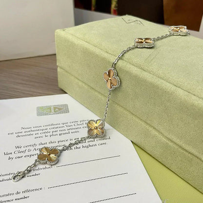 [Shinejoy] CLOVER 5 MOTIF LASER BRACELET COLLECTION