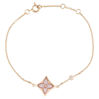 [Shinejoy]STAR 1 DIAMOND PINK GOLD BRACELET