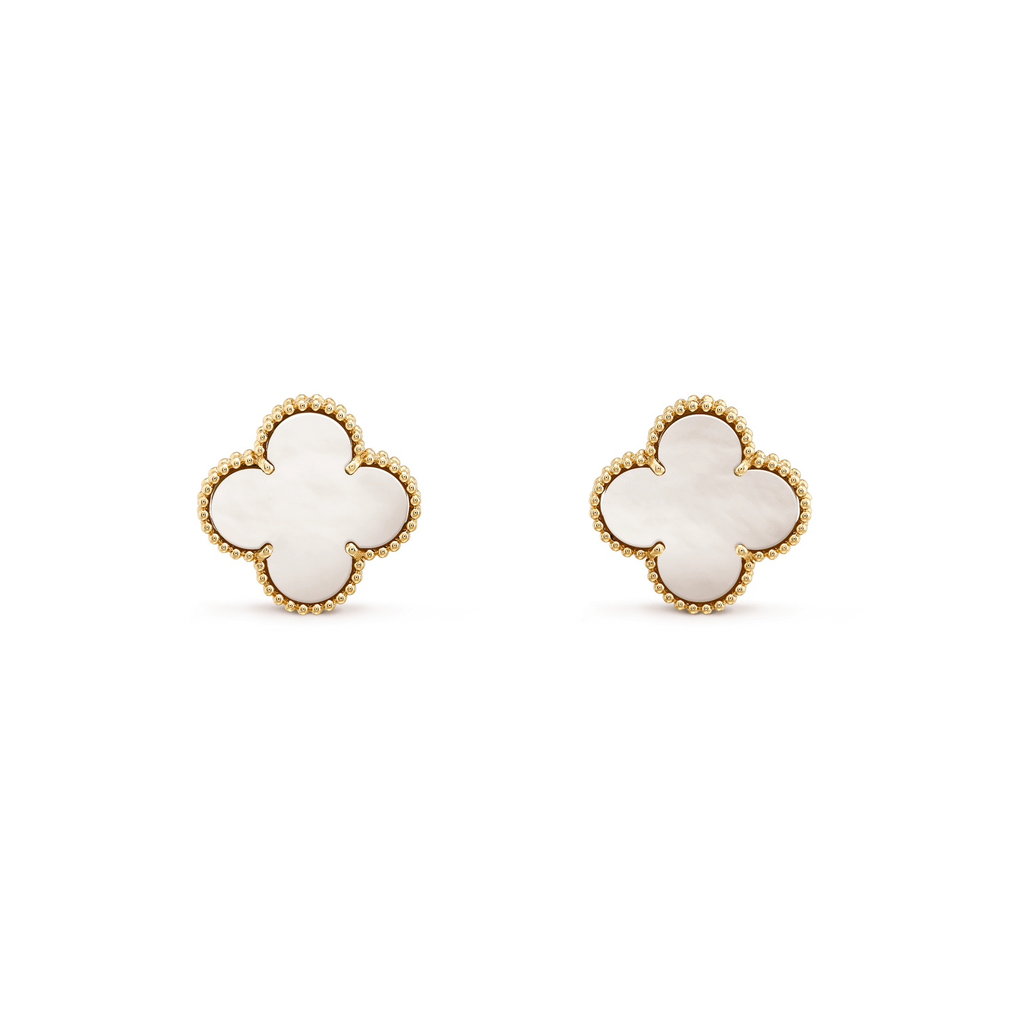 [Shinejoy]CLOVER MINI GOLD EARRINGS