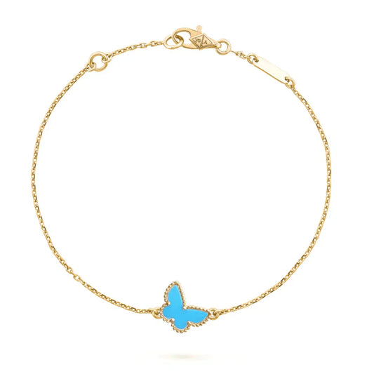 [Shinejoy]BUTTERFLY TURQUOISE BUTTERFLY BRACELET