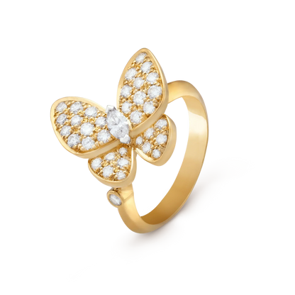 [Shinejoy]BUTTERFLY DIAMOND RING