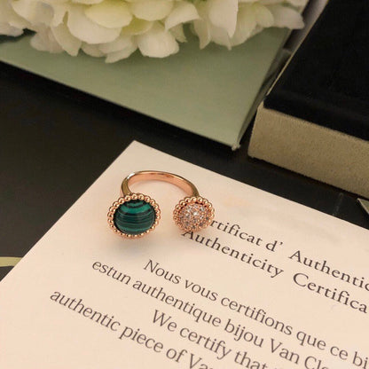 [Shinejoy]PERLEE COULEURS DIAMOND Shinejoy GOLD BETWEEN THE FINGER RING