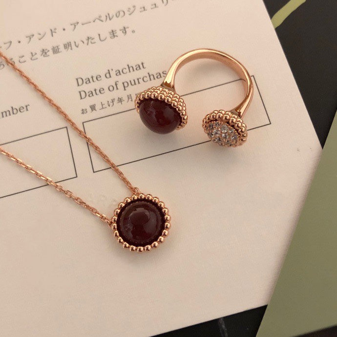 [Shinejoy]PERLEE COULEURS DIAMOND Shinejoy GOLD BETWEEN THE FINGER RING