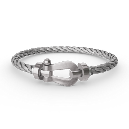 [Shinejoy]FORCE LARGE HORSESHOE NO DIAMOND BRACELET SILVER