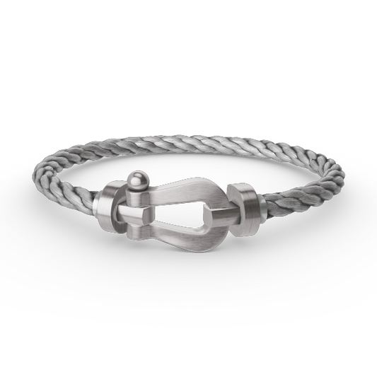 [Shinejoy]FORCE LARGE HORSESHOE NO DIAMOND BRACELET SILVER