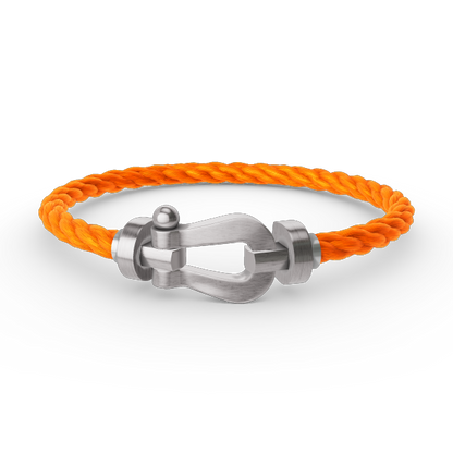 [Shinejoy]FORCE LARGE HORSESHOE NO DIAMOND BRACELET SILVER