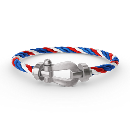 [Shinejoy]FORCE LARGE HORSESHOE NO DIAMOND BRACELET SILVER
