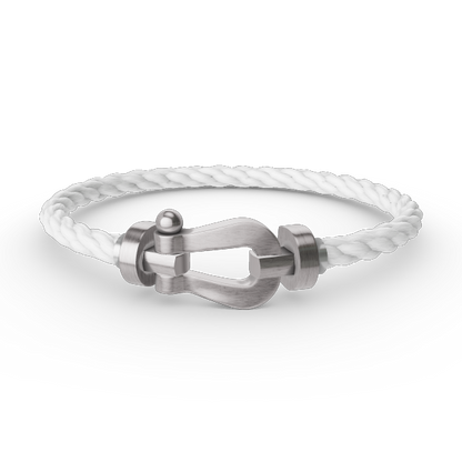 [Shinejoy]FORCE LARGE HORSESHOE NO DIAMOND BRACELET SILVER