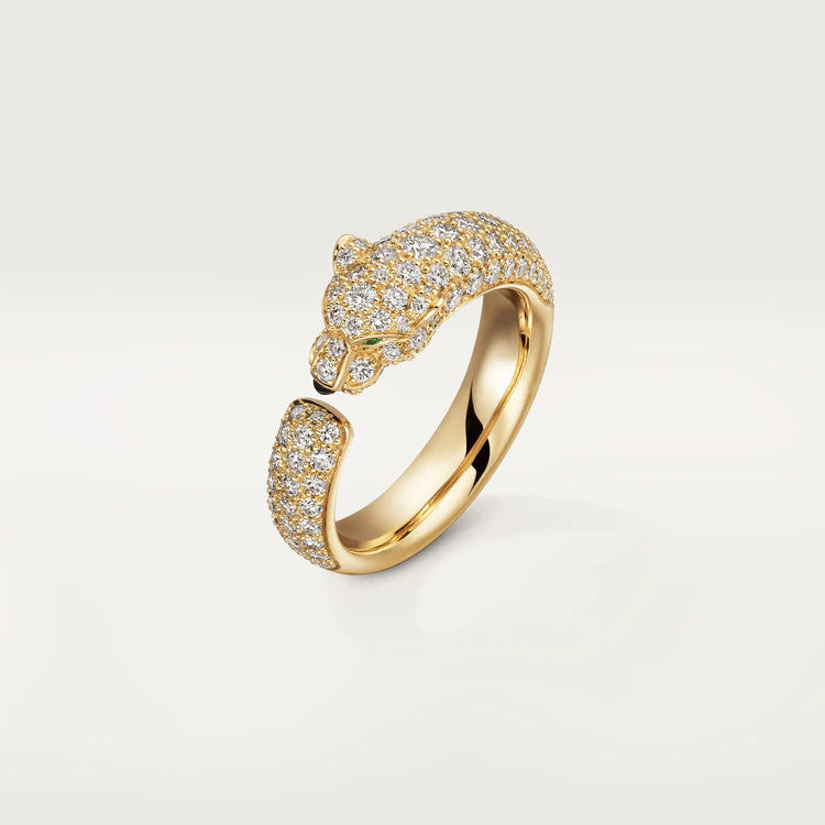 [Shinejoy]PANTHERE PINK GOLD DIAMOND RING